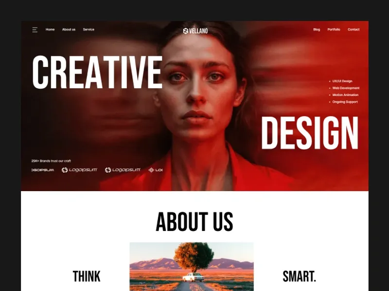 Vellano by ThemetechMount - Portfolio, Agency design asset by webflow