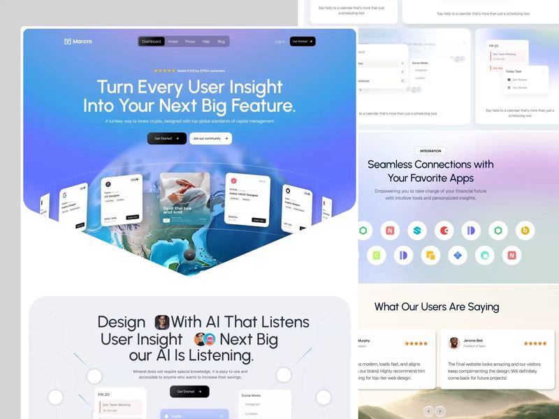Marcro Ai Platform Redesign v2