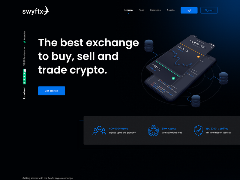 Crypto/Forex Trading Full Website Web Design