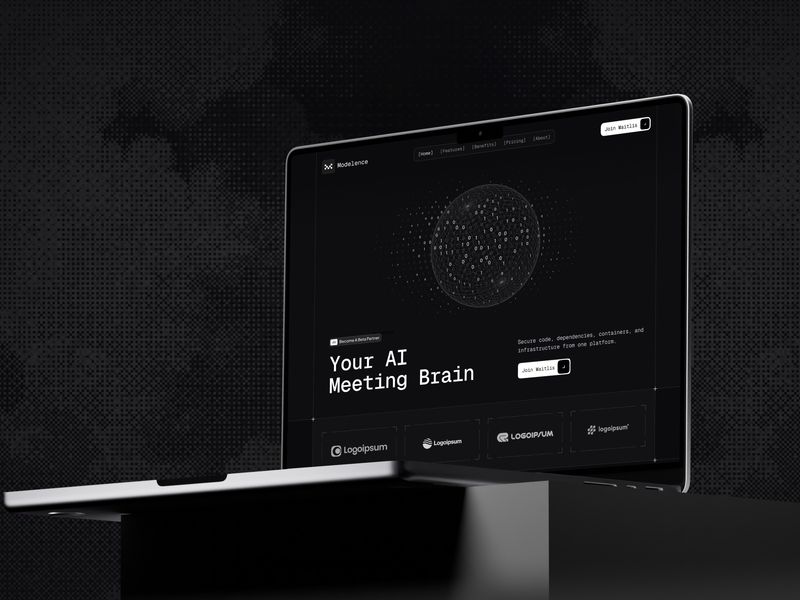 AI Meeting Notes — SaaS Landing Page