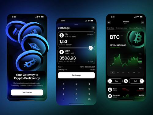 CoinHub - Crypto Market App by Alex Davydiak
