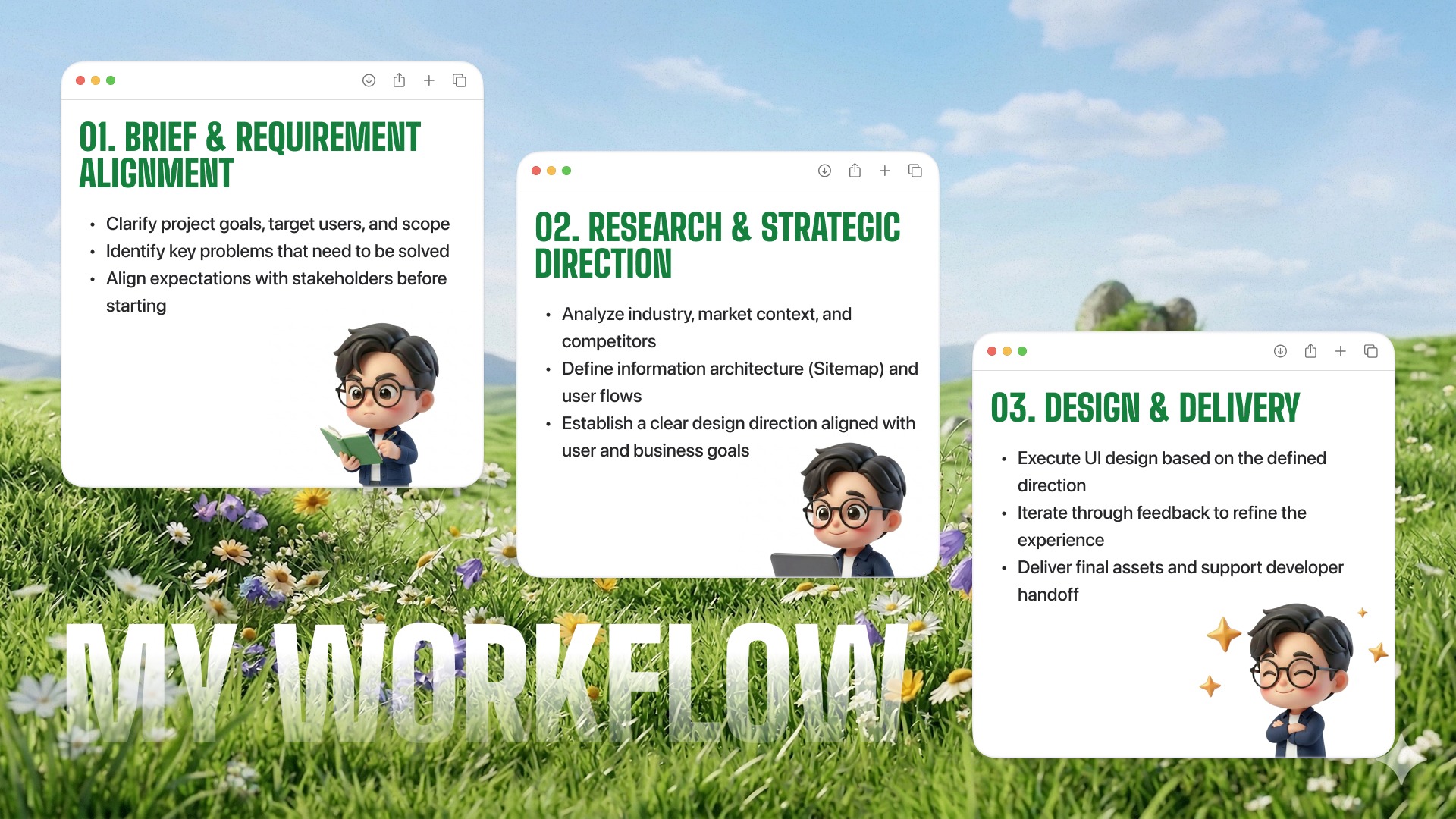 UI/UX Design Portfolio 2026 - Vol.1 (Highlights) Image 1