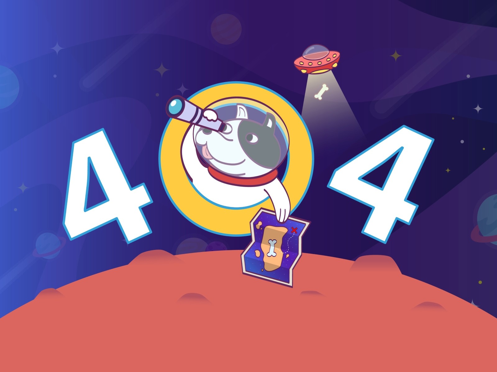 404 Page β Lost in Space πΆπ