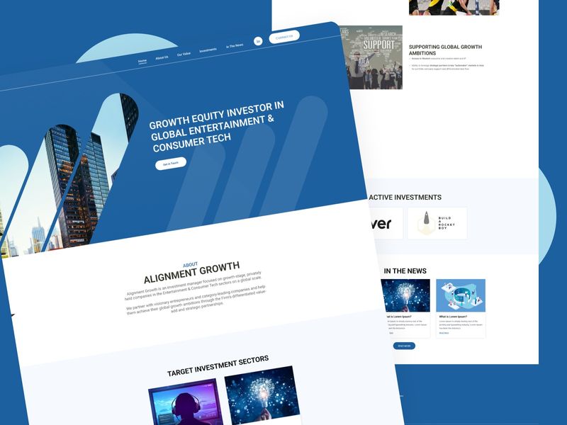 Alignment Growth — Corporate VC & Equity Platform UI