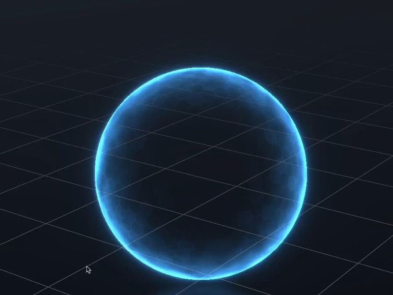 Flow Shield Effect in ThreeJS