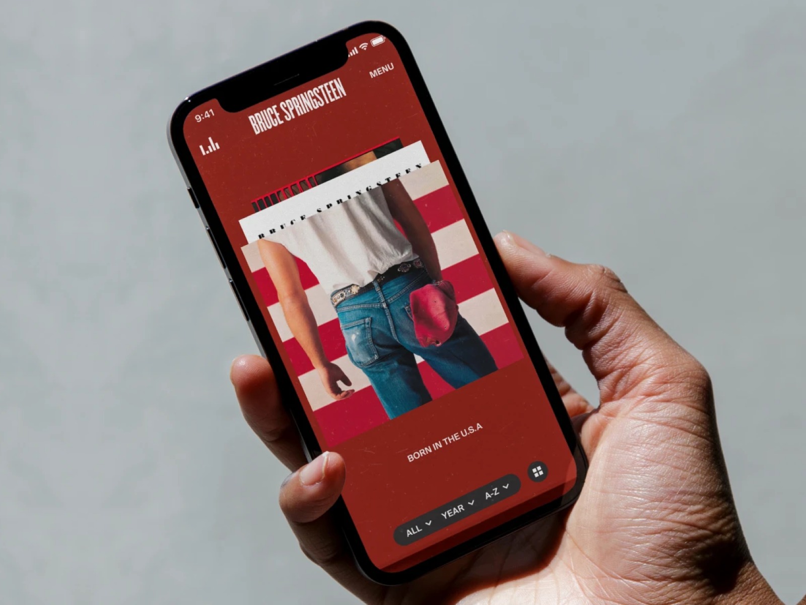 Bruce Springsteen Digital Experience Image 1