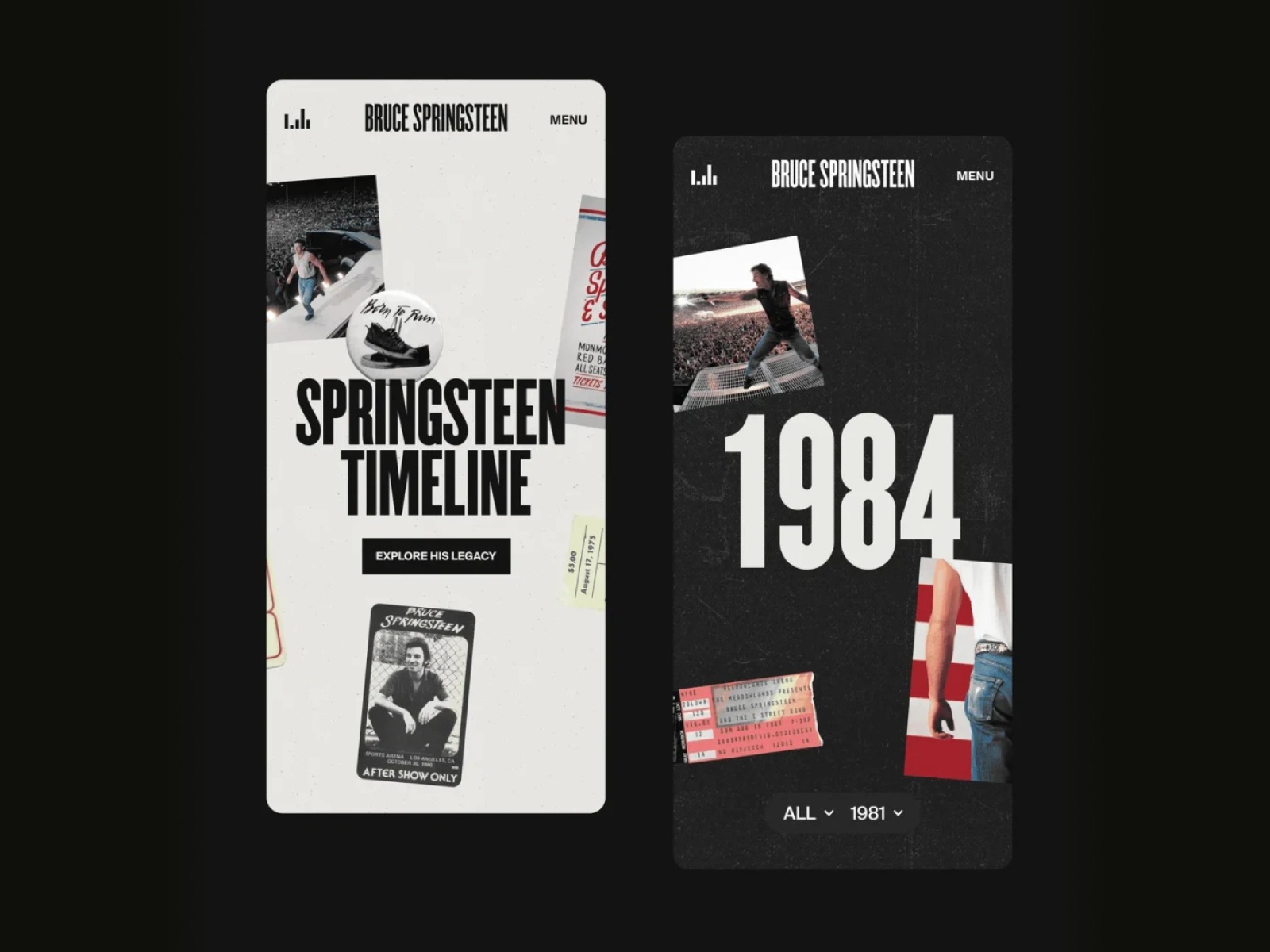 Bruce Springsteen Digital Experience Image 4