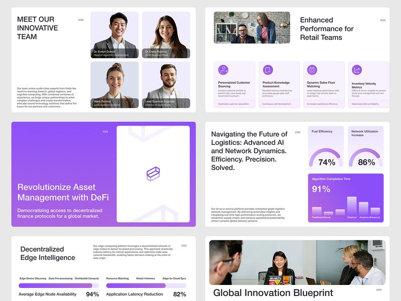 Crypto, DeFi & AI Pitch Deck Design | Figma 📊💡