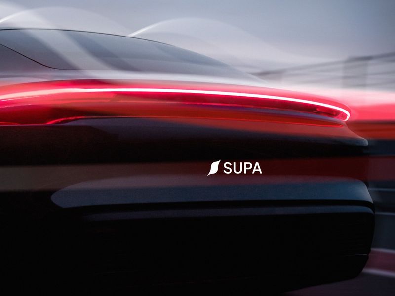 Supa | Electric car brand identity