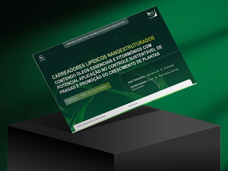 Doutoramento UFABC — Apresentação científica PowerPoint