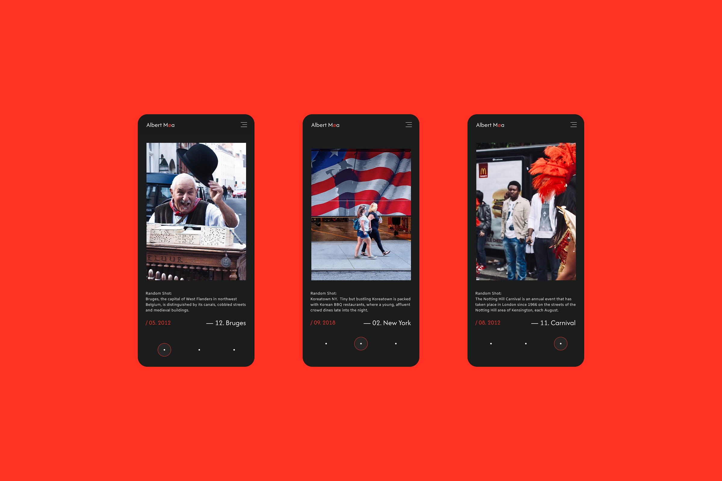 Albert Møa — Street Photography Brand Identity & App Design Image 6