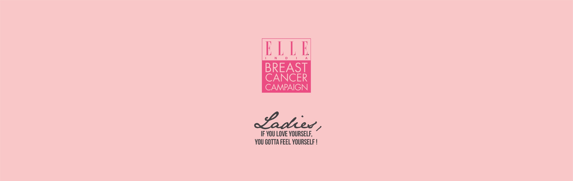 Breast Cancer Awareness Poster – Elle India Campaign Image 0