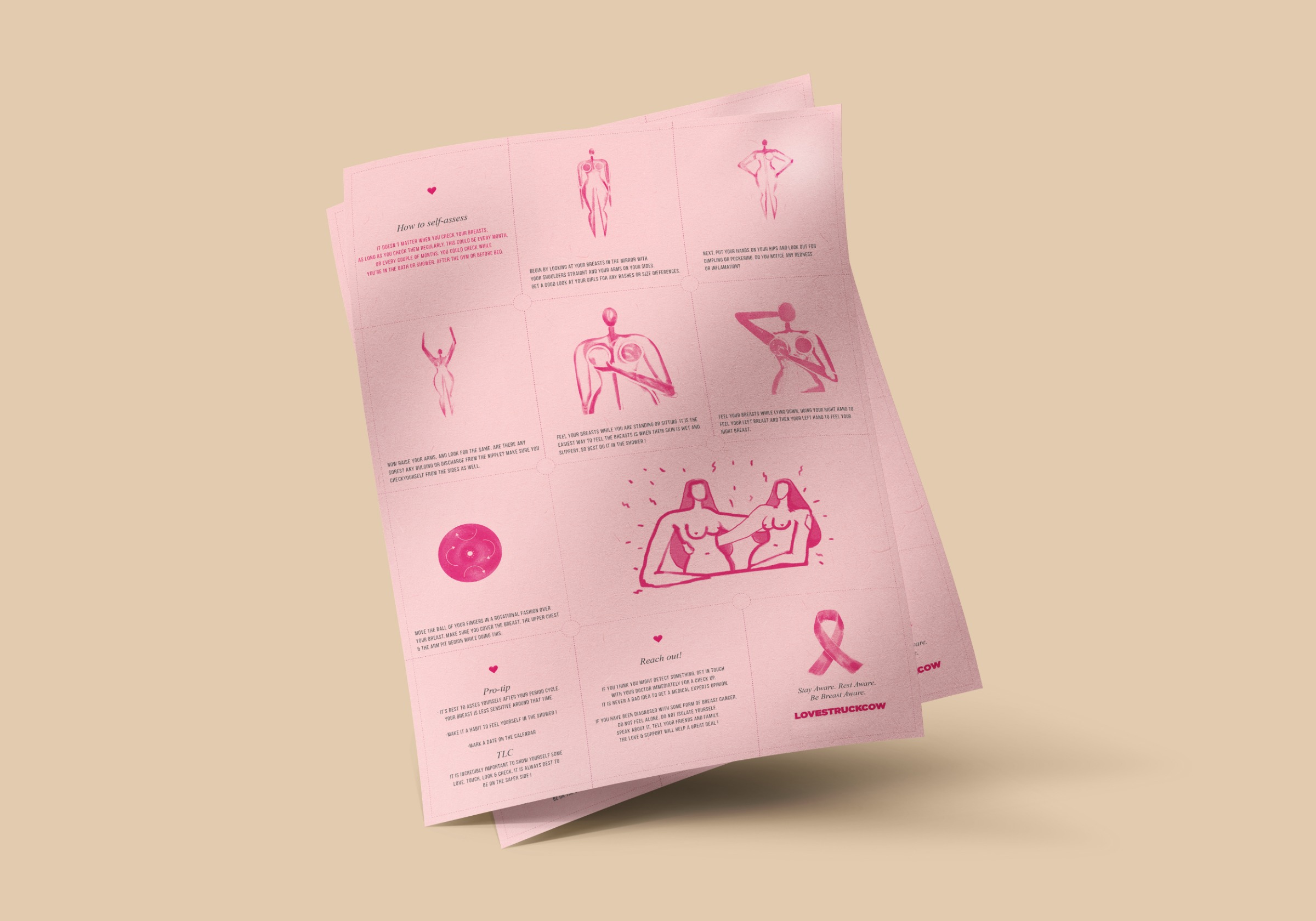 Breast Cancer Awareness Poster – Elle India Campaign Image 10