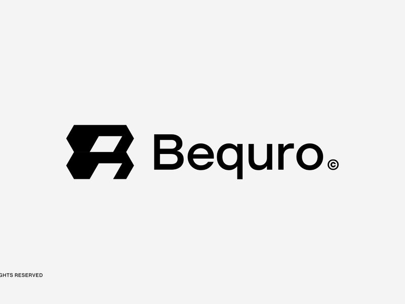 logo folio, modern logo, tech logo