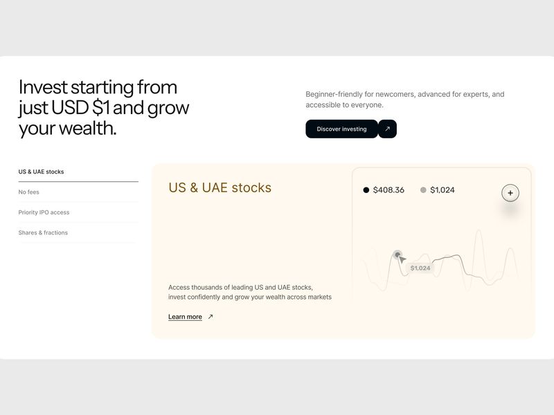 Investing Made Simple — Starting from Just $1