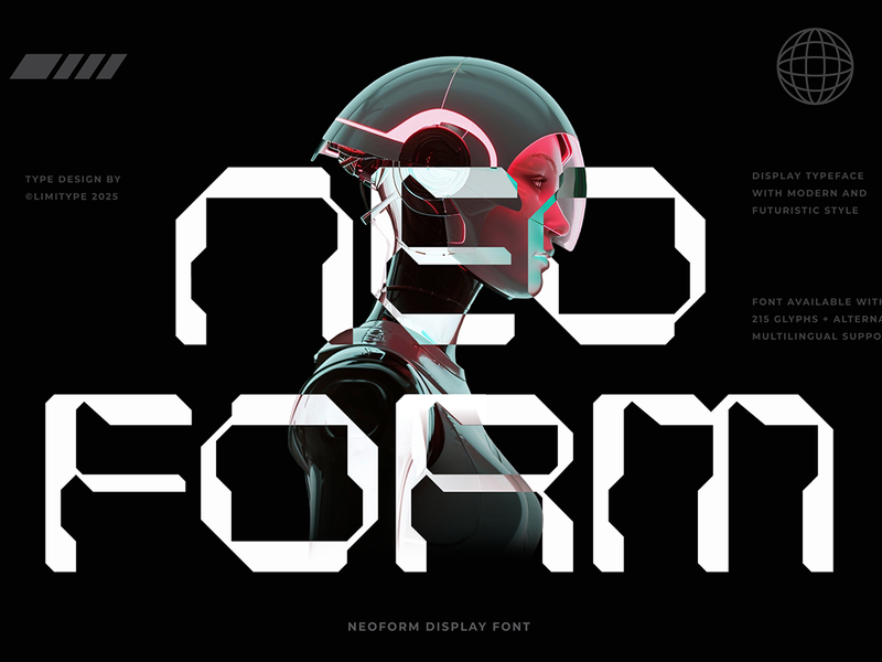 Neoform - Futuristic Font
