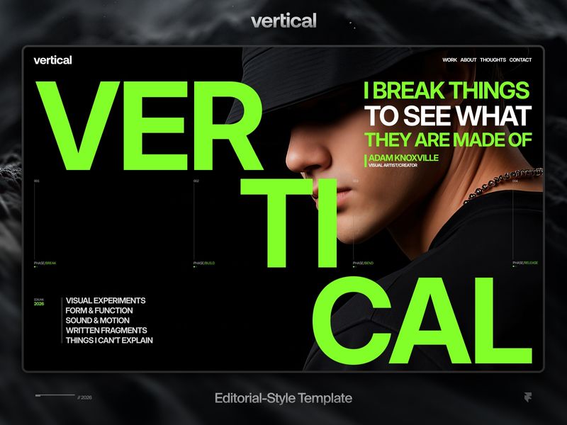 Vertical by Tamas Bodo - Uncategorized design asset by framer