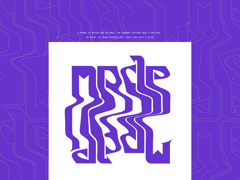 Typographic Ambigram Logo Redesign for Mode23 Nepal