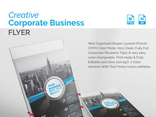 Corporate Business Flyer on Behance