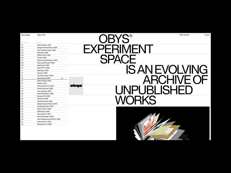 Obys Experiment Space