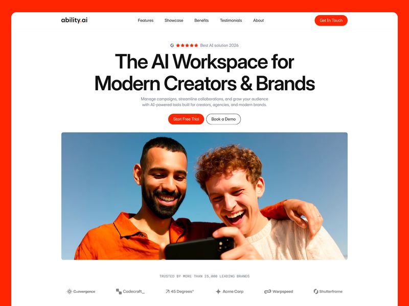 Ability — Modern AI & SaaS Framer Template