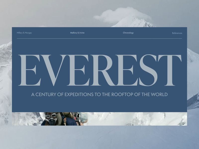 Everest First Ascent - Intro Animation