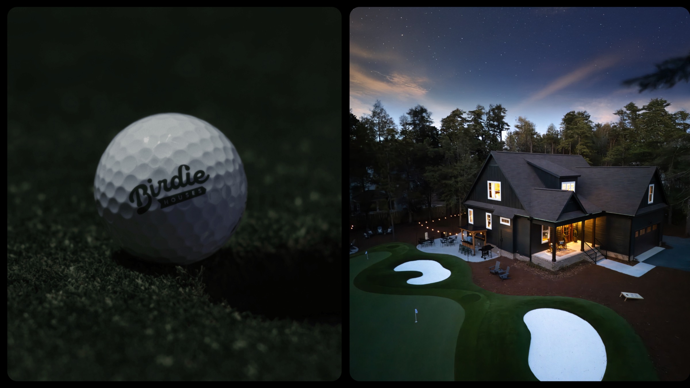 Birdie Houses - Luxury Golf Hospitality Brand Identity Image 2