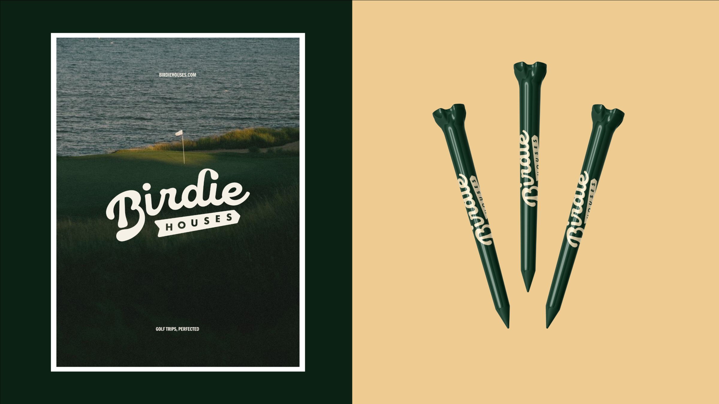 Birdie Houses - Luxury Golf Hospitality Brand Identity Image 3