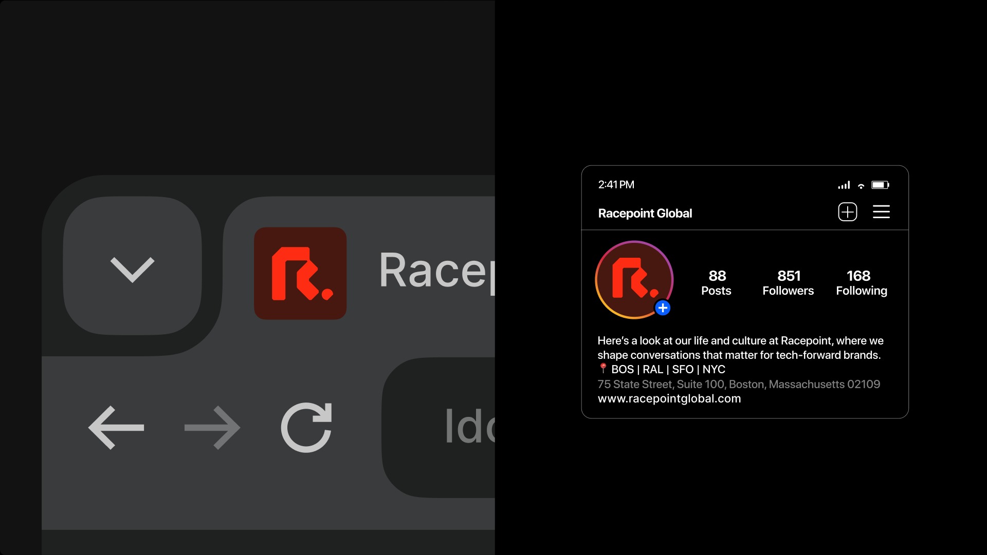 Final Racepoint - Visual Identity & Website Image 9