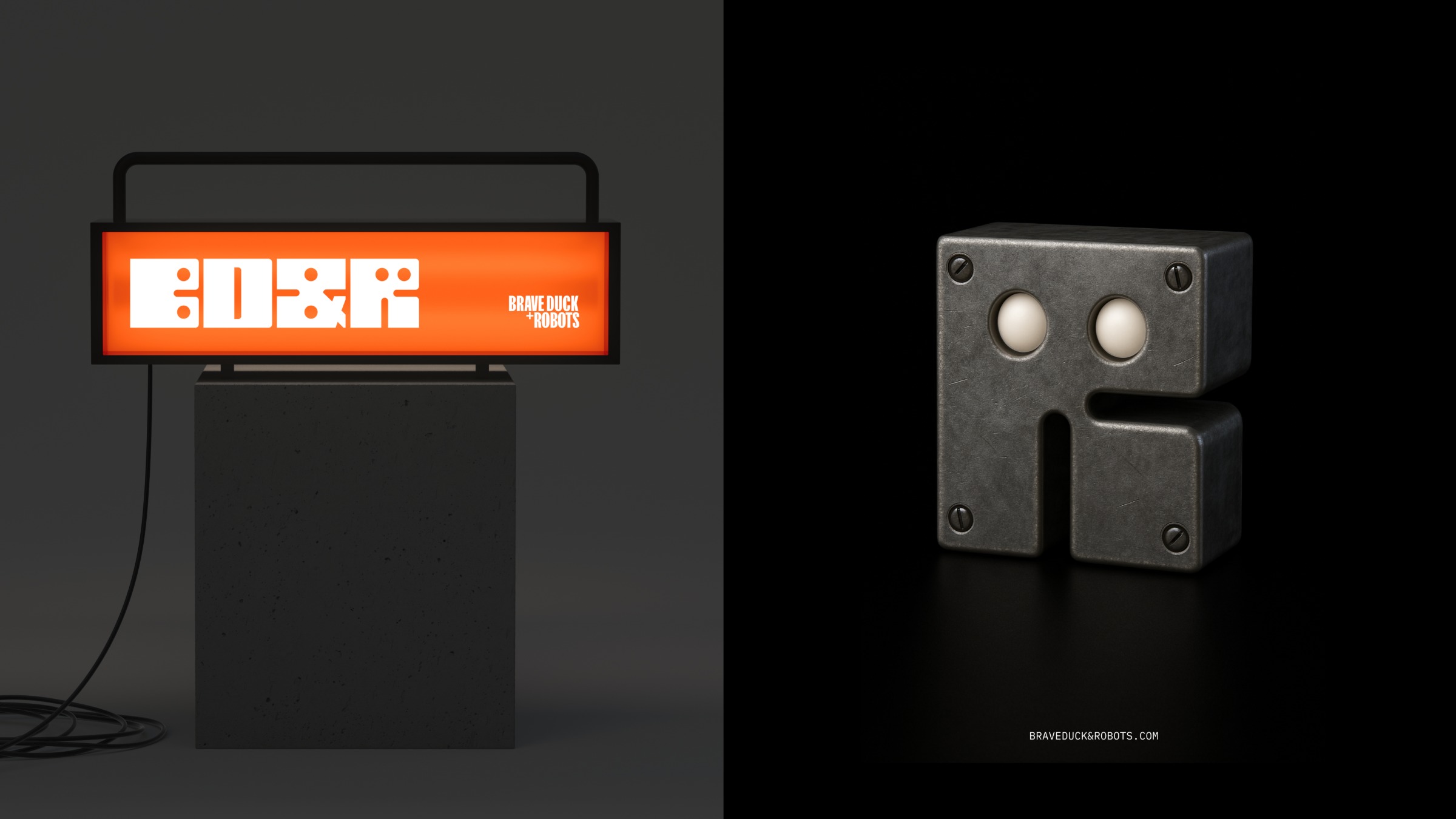 Brave Duck + Robots Rebrand Image 4