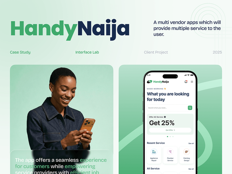 HandyNaija - Design a Trusted Home Service Marketplace