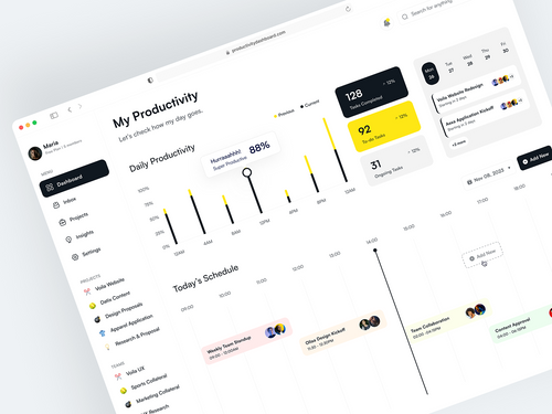 Productivity Dashboard