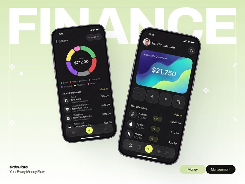 FinanceFlow - Personal Finance Mobile App