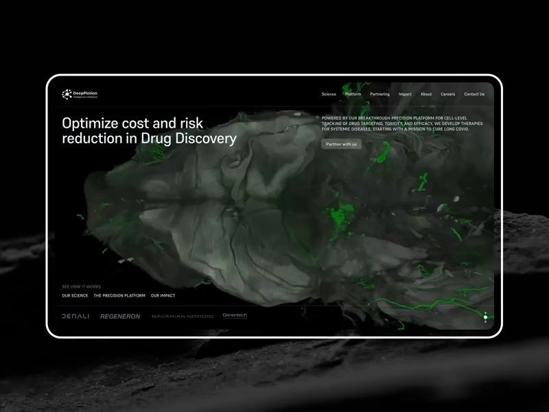 Web Design for a Biotech AI-Driven Platform