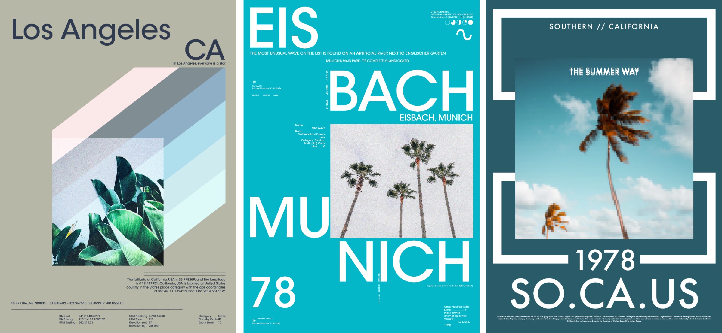 Big Wave Surfing – Graphic Poster Series Image 1