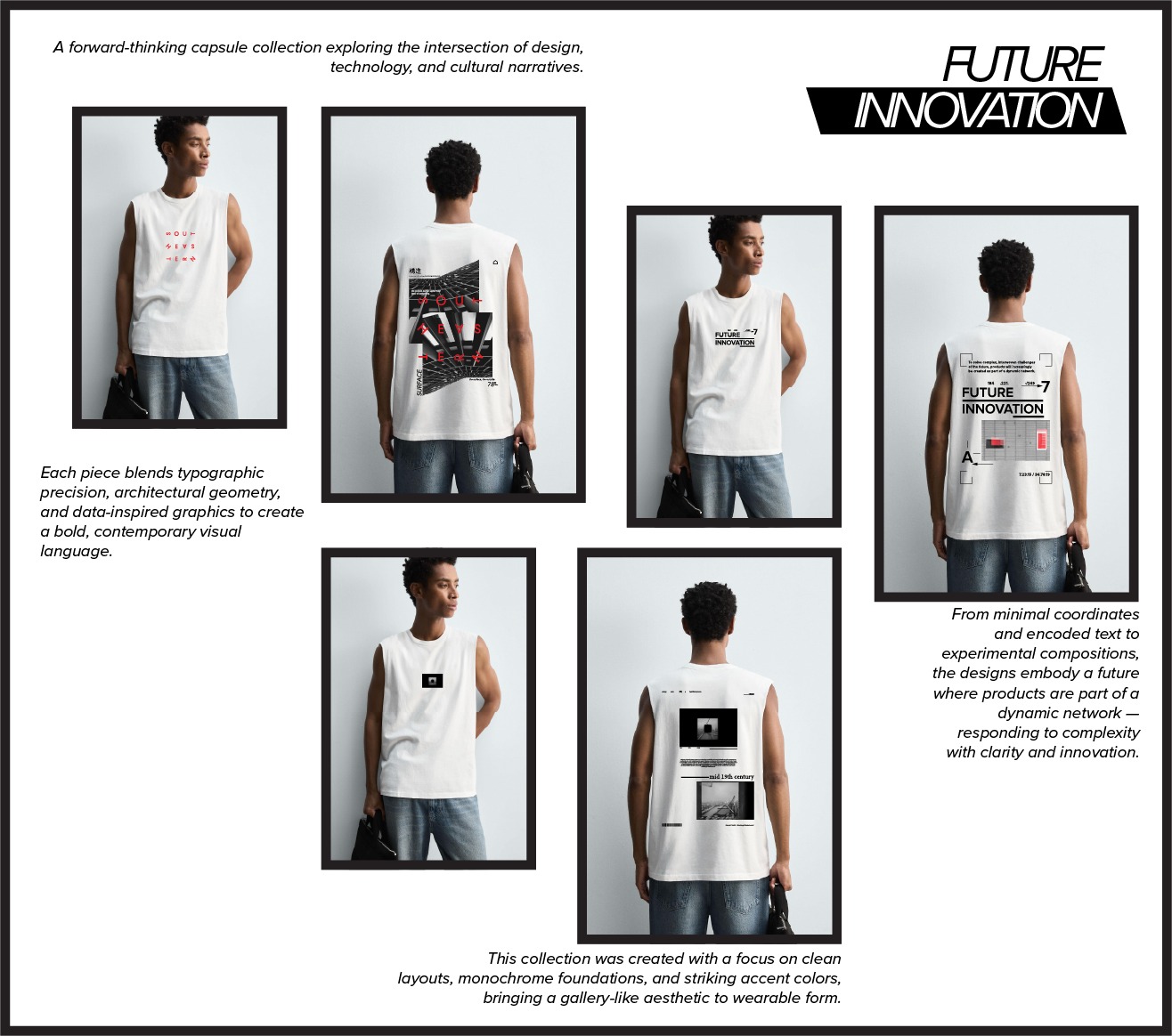 FUTURE INNOVATION Graphic T-shirt Collection Image 1