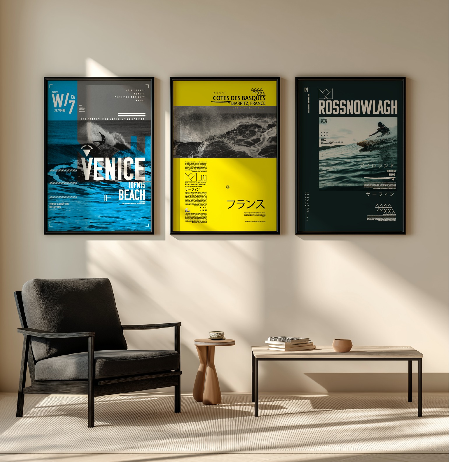 Free Vector – It's Time to Breathe (Tropical Poster) Image 4