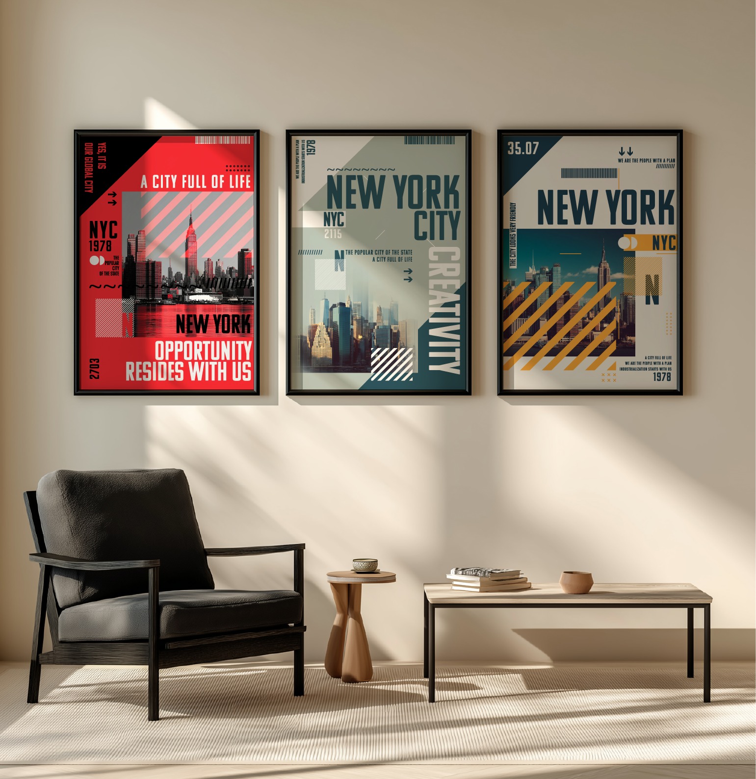 New York City Poster Series – Free AI Vector Files Image 5