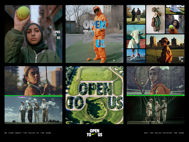 Nike Open to Us