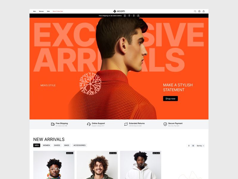 Fashion E-commerce Website