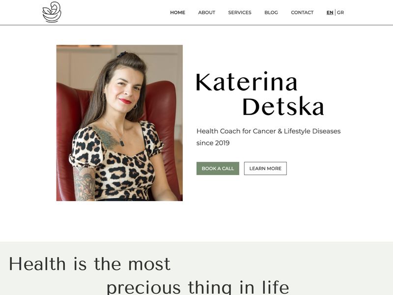 Katerina Detska | Health and Lifestyle Coach