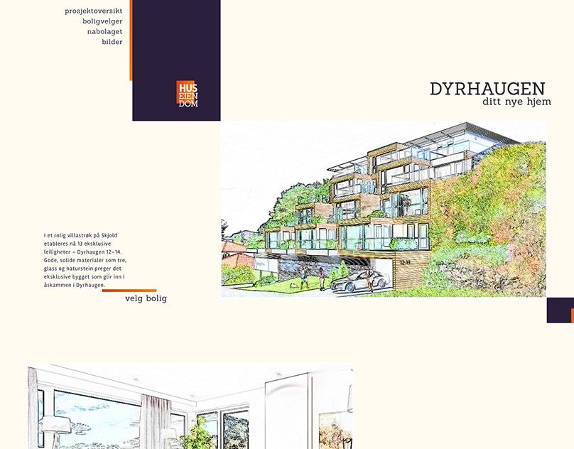 Property Development Website Redesign