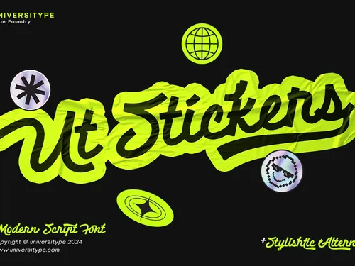 UT Stickers - Universitype