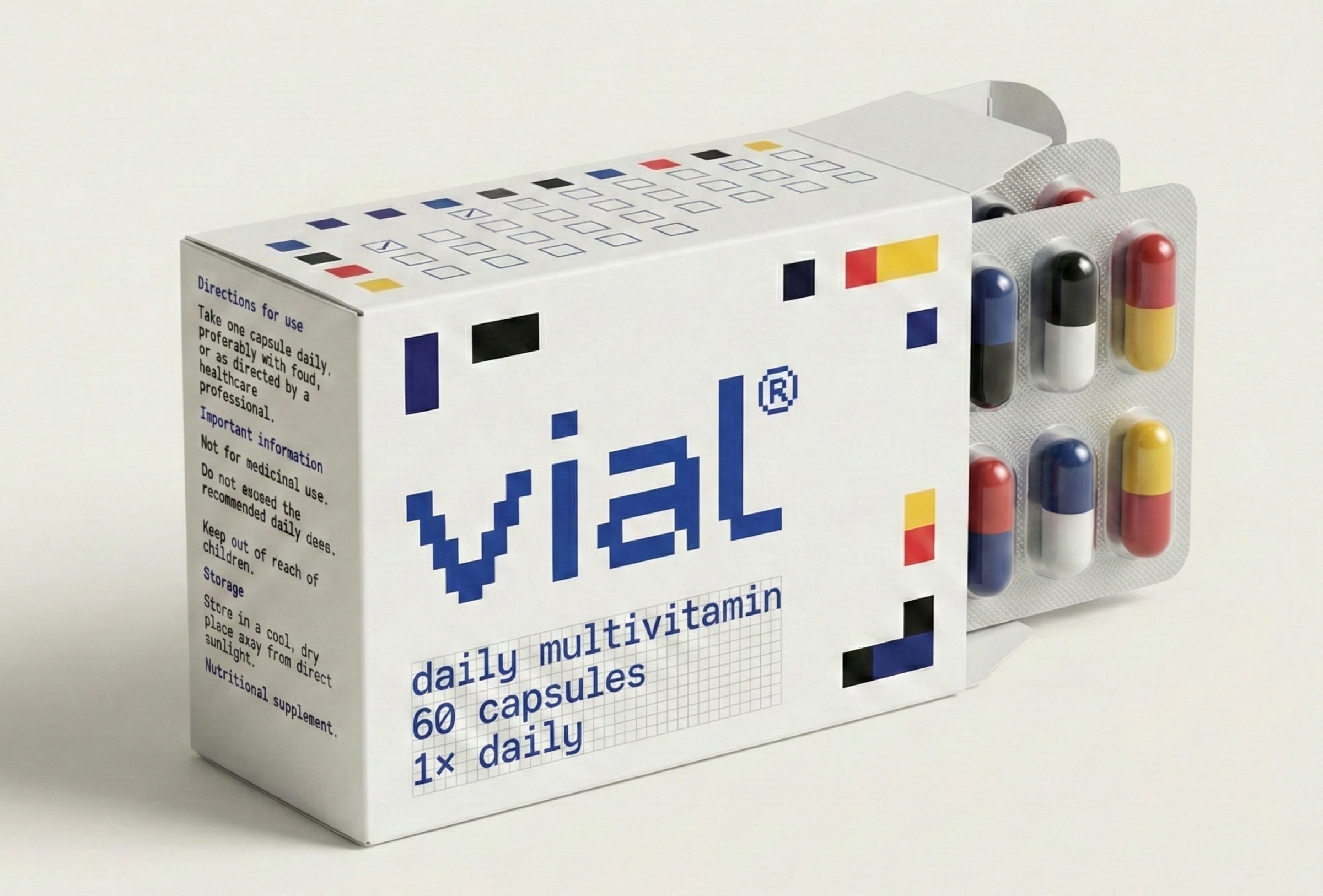 vial – a daily multivitamin packaging system by Presentable Image 1