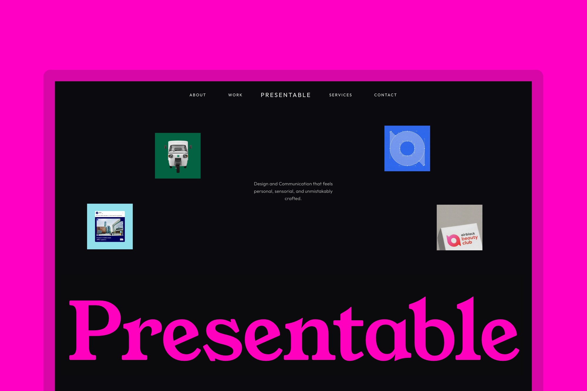 Presentable — Brand Identity & Website for a Celebration & Lifestyle Design Studio Image 0