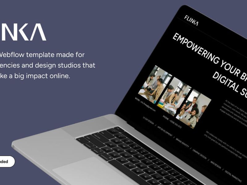 Flinka - Portfolio & Agency Website Template