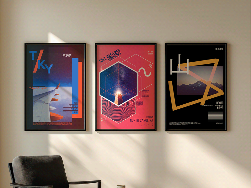 ALTITUDE DATA — A Free Poster Pack in AI Format