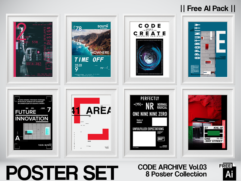 CODE ARCHIVE Vol.03 — Free Vector