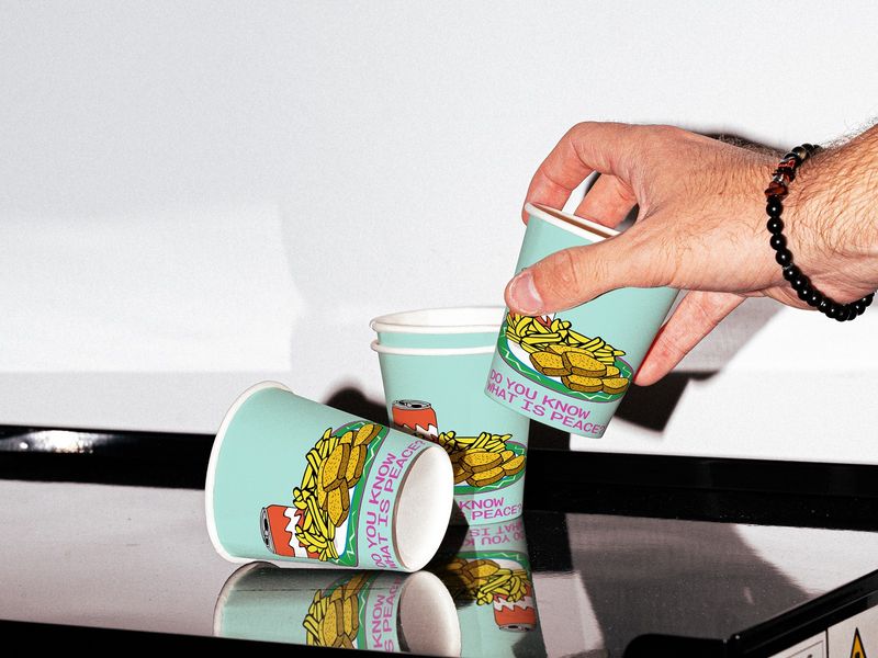 Coffee Paper Cup Design