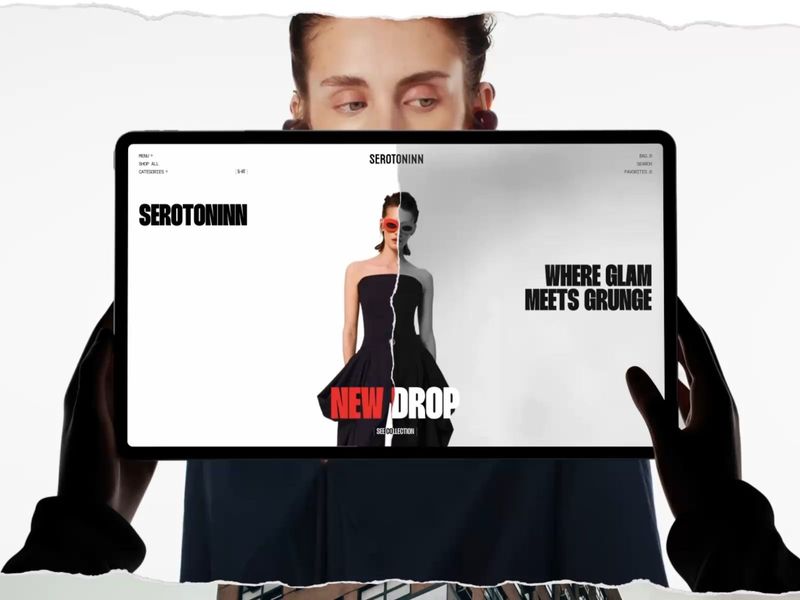 Serotoninn Ecommerce Website // Case Study_Vol.3.0